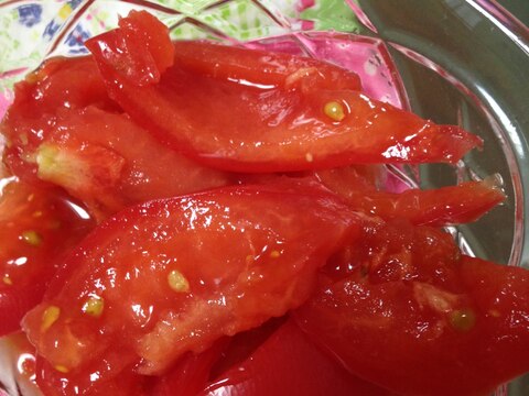 トマトのシロップ漬け